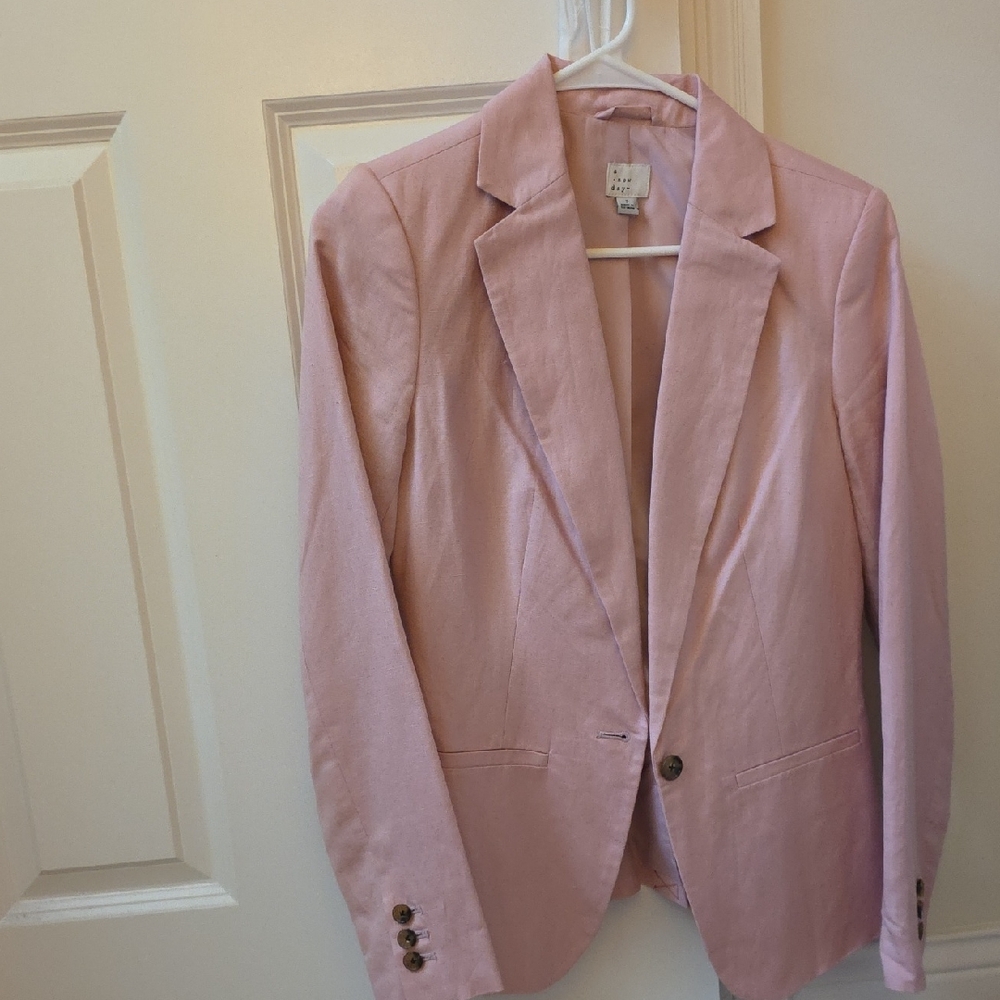 A New Day Dize 2 Elegant Pink Women's Blazer